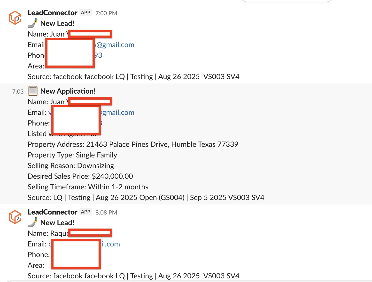 Seller enquiries that turn into conversations. — supporting screenshot