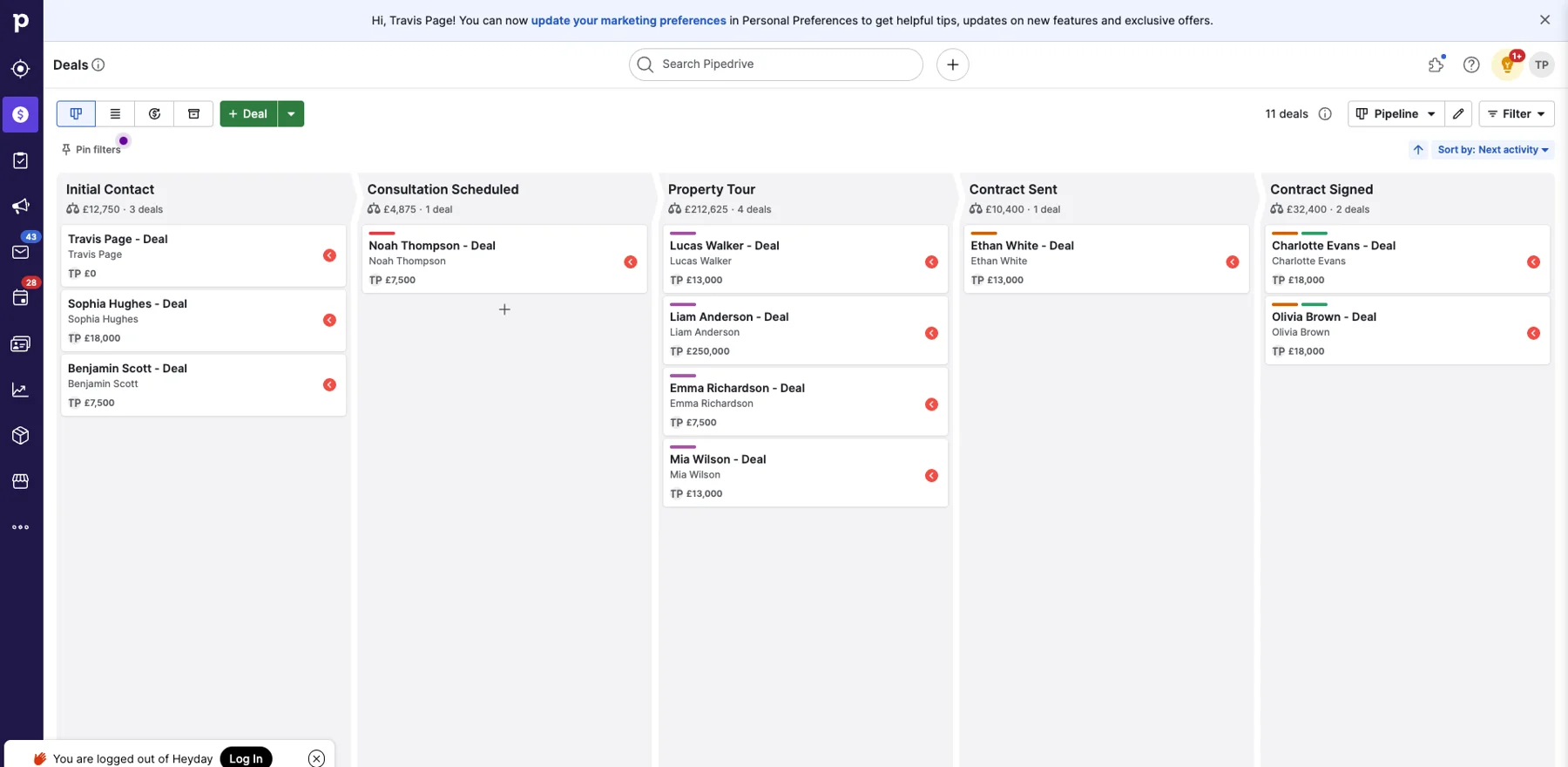 Build Pipedrive around the way you sell. — supporting screenshot