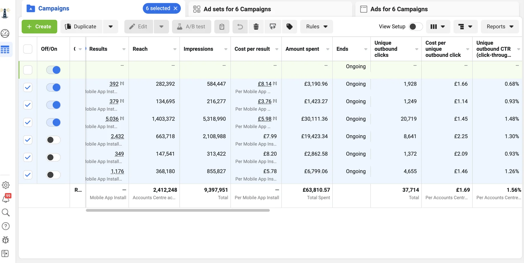 20,000+ installs across Meta and Google. — supporting screenshot