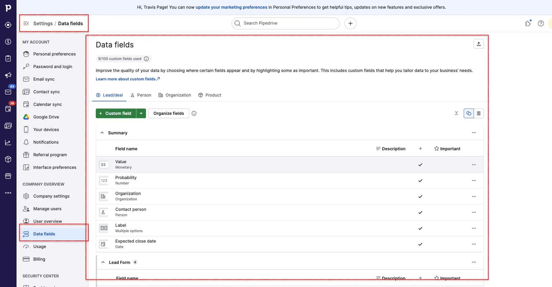 Build Pipedrive around the way you sell. — supporting screenshot