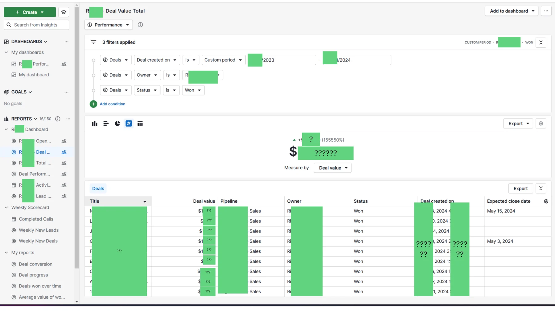 See what your sales team needs to see. — supporting screenshot