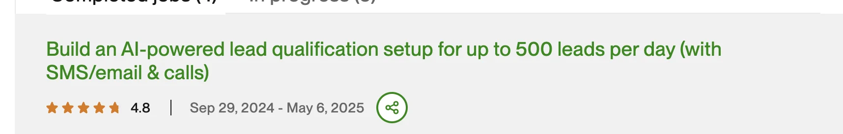 Less list wrangling. More useful outreach. — supporting screenshot